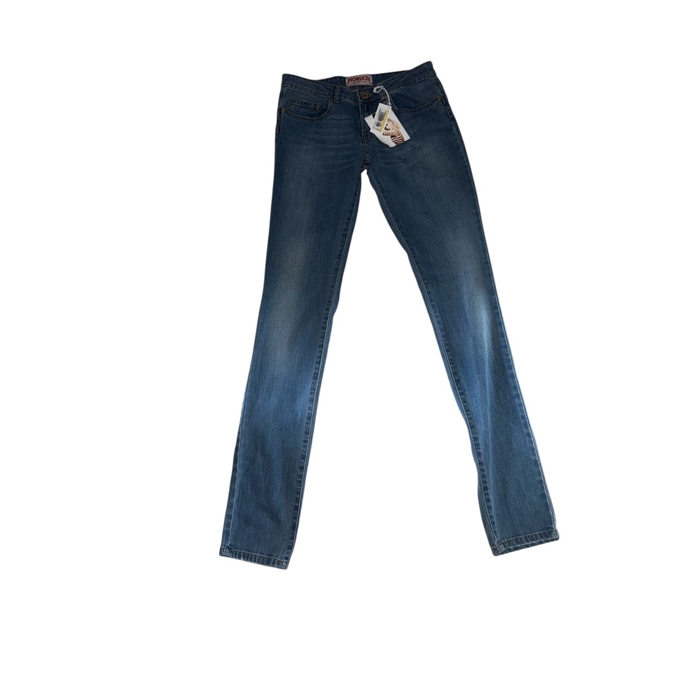 Fiorucci‎ Jeans Push Up Denim Blue Wash Slim Fit IT 27